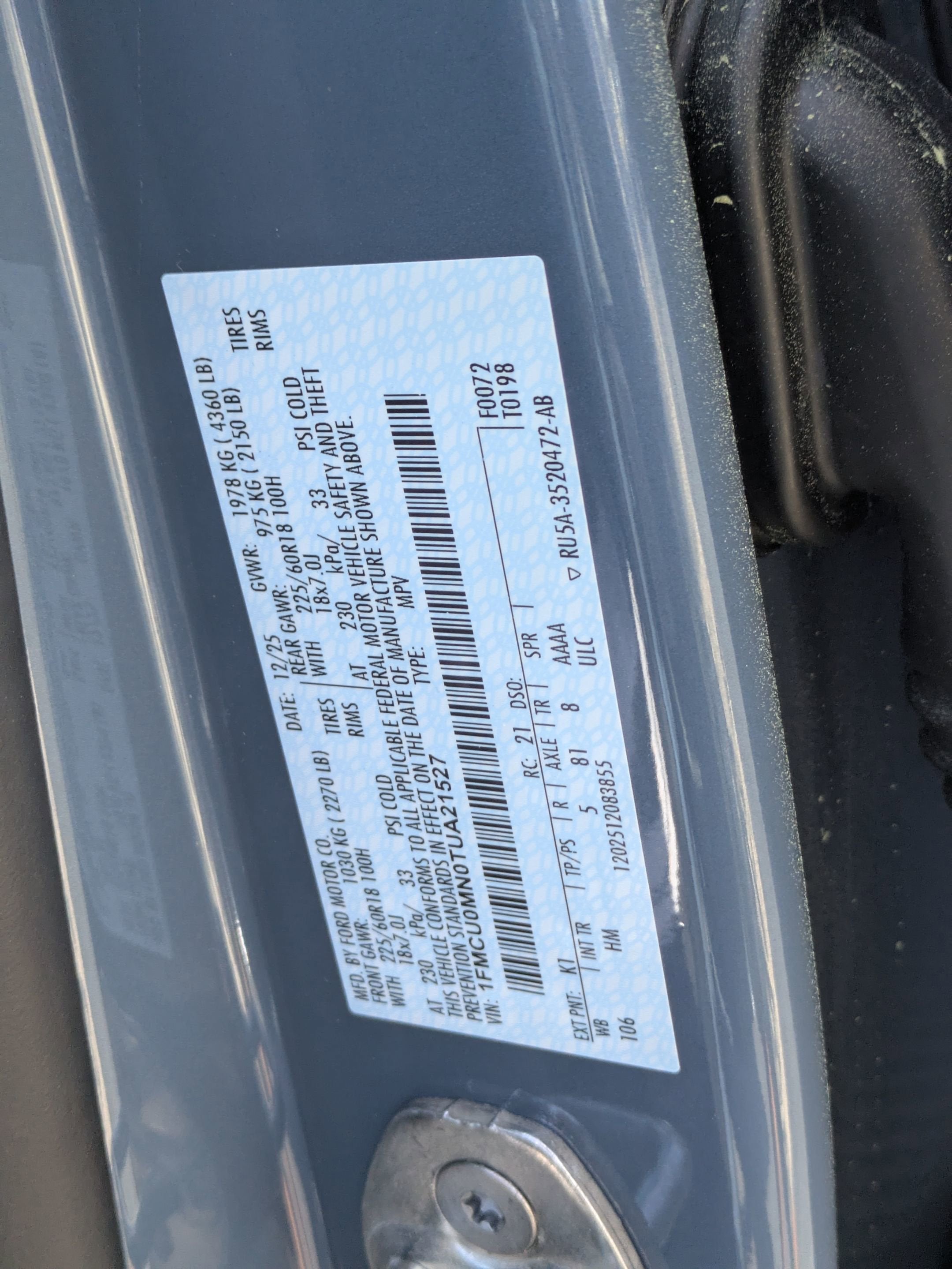 2026 Ford Escape ST-Line