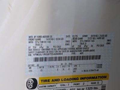 2026 Ford Expedition Tremor