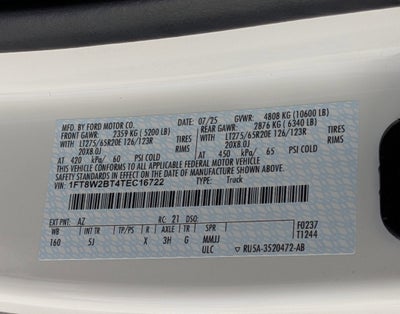 2026 Ford Super Duty F-250 SRW LARIAT