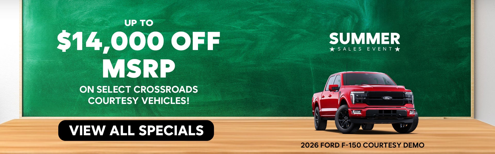 Up to $14,000 Off MSRP