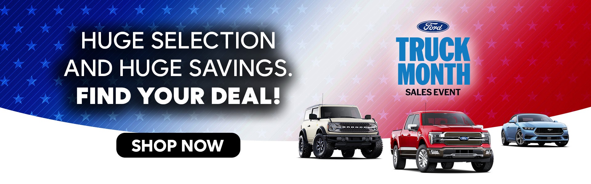 Huge selection & huge savings 