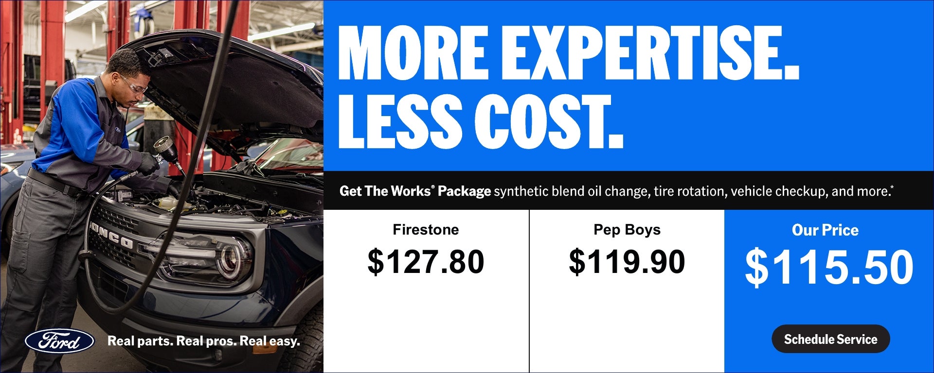 Save on The Works Package
