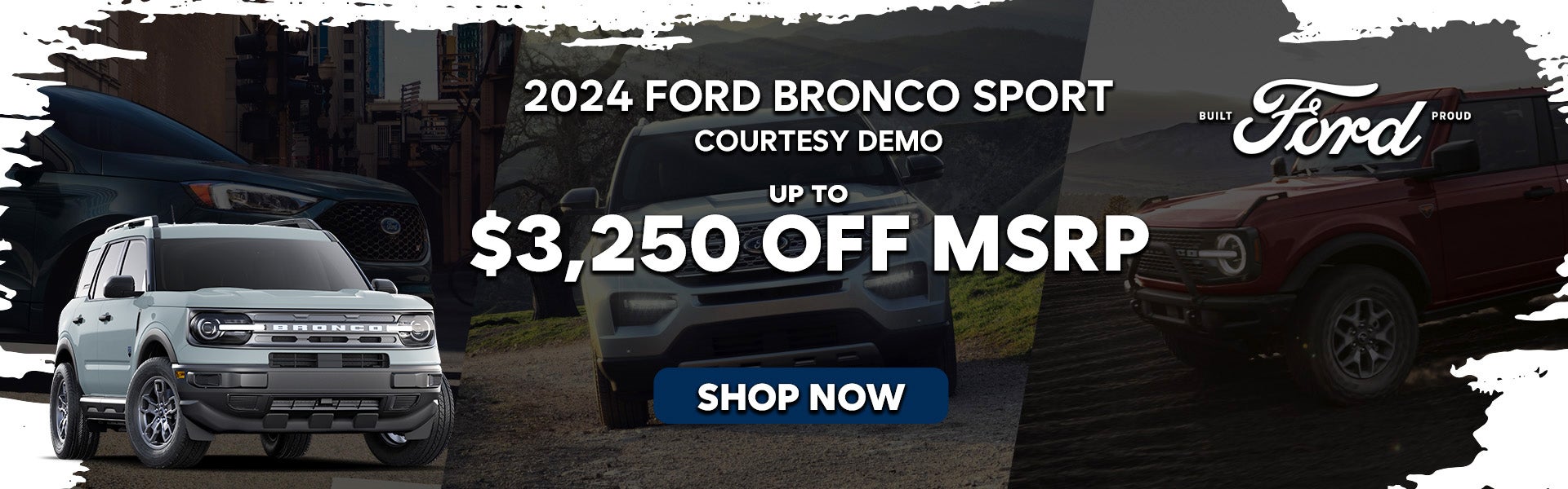 2024 Ford Bronco Sport Courtesy Vehicle Special Offer